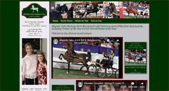 Desktop Screenshot of majesticoakshackneys.com